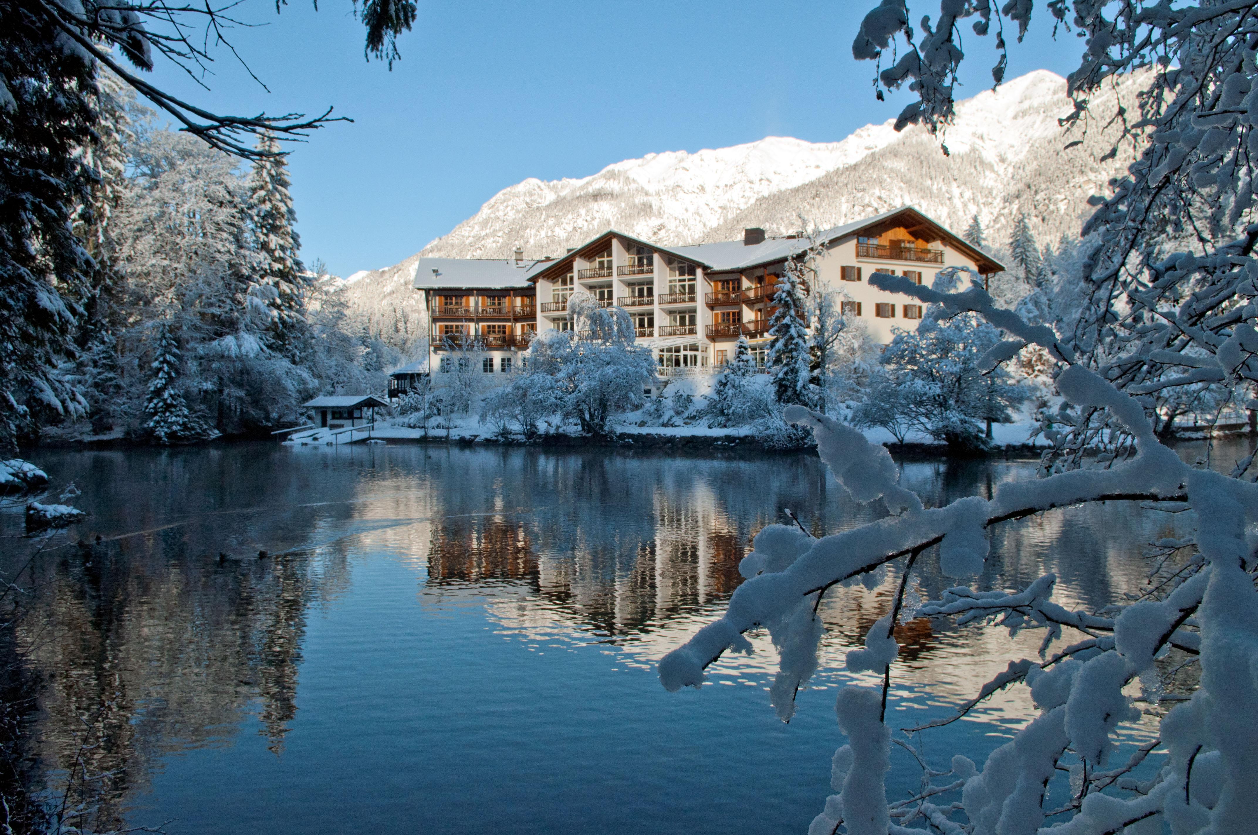Hotel Am Badersee Grainau Exterior foto
